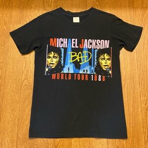 Vintage Michael Jackson Tour T-Shirt.